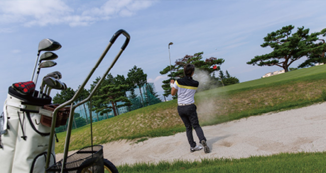 バンカーショット